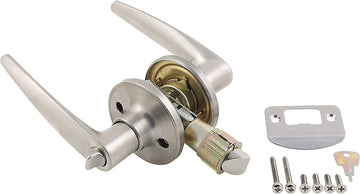 AP Products 013-231-SS Lock Set Privacy Lever Style