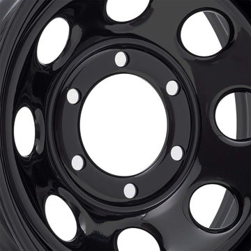 Pro Comp Steel Wheels Series 97 Wheel with Flat Black Finish (17x9"/5x5")