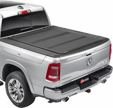 BAK 448203RB BAKFlip MX4 Hard Folding Truck Bed Cover, 1 Pack Folding 6' 4" Bed Black