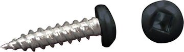 AP Products 012-PSQ500 BL 8 X 1-1/4 Black Finish #8 Pan Head Screw, 1-1/4" / Pack of 50