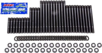 Cylinder Head Stud, Hex Head Nuts, Chromoly, Black Oxide, 18 Degree Air Flow Research, Big Block Chevy, Kit