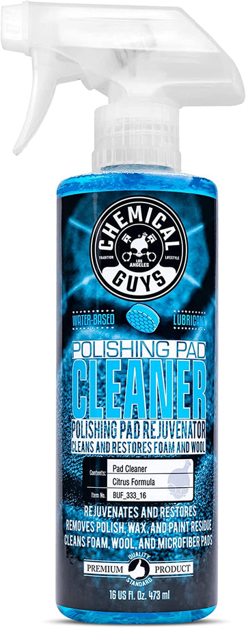 Chemical Guys BUF_333_16 Polishing and Buffing Pad Cleaner, 16 oz