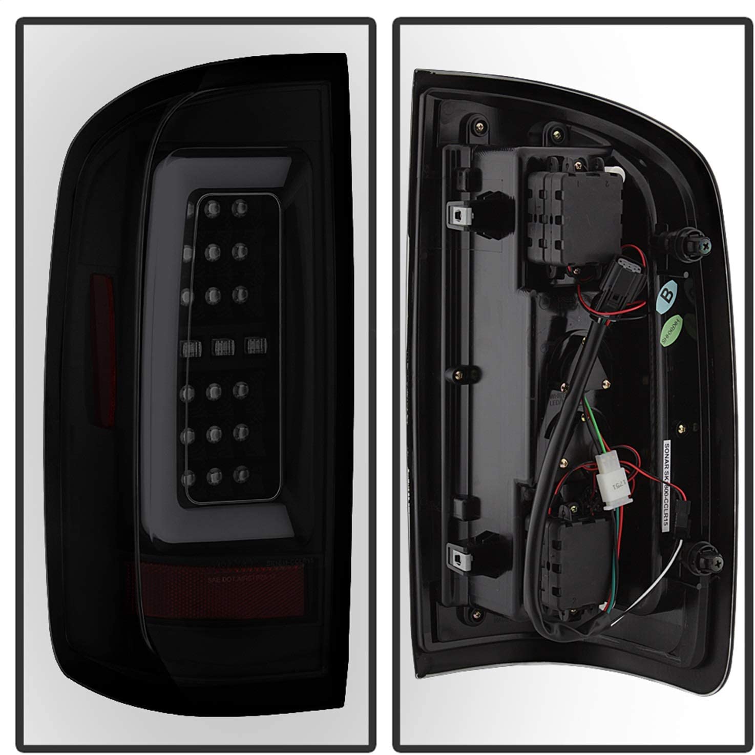 SPYDER 5085252 Black Smoke LED Tail Lights