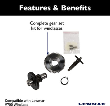 Lewmar V700 Gear Set