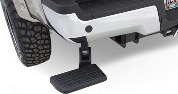 AMP Research 75316-01A Black Bumper Step (Bed Step Flip Down)
