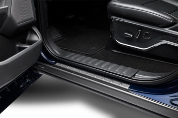 Bushwacker Trail Armor Rocker Panel | 4-Piece Set, Black, Textured Finish | 14115 | Fits 2019-2022 Dodge RAM 1500 Crew Cab