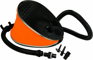 WOW Sports Inflatable Air Pump - Foot Pump Easy Inflate and Deflate