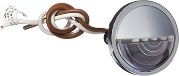 Peterson Manufacturing V298C LED License Light, Silver, Quantity 1