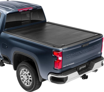 RetraxPRO MX Retractable Truck Bed Tonneau Cover | 80484 | Fits 2020-2023 Chevy/GMC Silverado/Sierra 2500/3500HD (Does not fit w/Factory Side Storage Boxes) 6' 10" Bed (82.2")