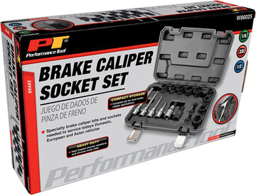 Performance Tool W86025 Brake Caliper Socket Set (18 Pieces)