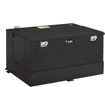 UWS TT-75-COMBO-BLK Combination Liquid Transfer Tank/Tool Box Volume 75 Gallons L 48 in. x W 27 in. x H 24 in. Black Combination Liquid Transfer Tank/Tool Box