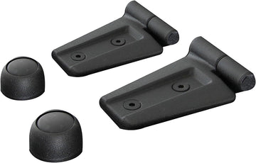 Smittybilt 7680 Matte Black Hood Kit with No Latches