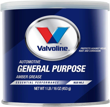 Valvoline VV608 General Multi-Purpose Grease (for Automotive and Industrial Use), Single Pack 1 lb