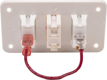 Atwood 91230 White Dual Panel Switch Kit Quantity 1