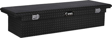 UWS TBS-72-LP-BLK Black Single Lid Low Profile Aluminum Toolbox with Beveled Insulated Lid Original Packaging