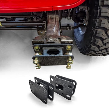 Front Bumper Extension Bracket for 2018-2022 Jeep Wrangler JL & 2020-2023 Jeep Gladiator | Adapts JK Aftermarket Front Bumpers to the JL or JT Frame | 2 1/8" Depth of the Bracket | DV8 Offroad