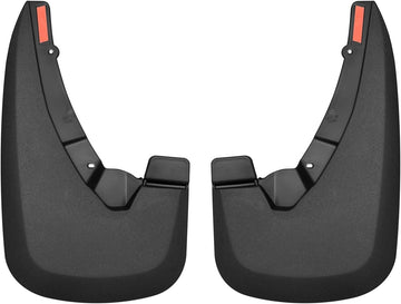 Husky Liners Front Mud Guards Fits 09-18 Ram 1500, 10-18 2500/3500, 2019 1500 Ram Classic w/o OE Flares Custom Front Mud Guards Without Fender Flares