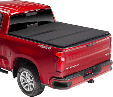 extang Solid Fold ALX Hard Folding Truck Bed Tonneau Cover | 88450 | Fits 2014 - 2018, 2019 Legacy Chevy/GMC Silverado/Sierra 1500, 2014-18 2500/3500HD 6' 7" Bed (78.9)