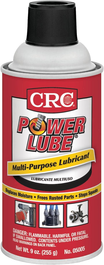 CRC 05005 Power-Lube Multi-Purpose Lubricant - 9 Wt Oz. 9 Ounce