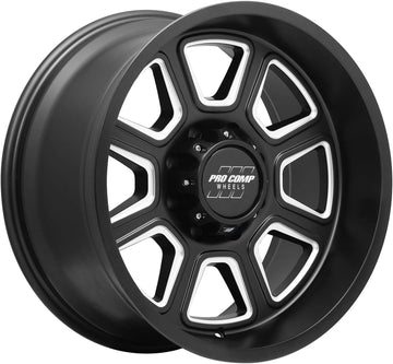 Pro Comp Wheels Gunner Black Wheel with Painted (20 x 10. inches /8 x 170 mm, -18 inches Offset)