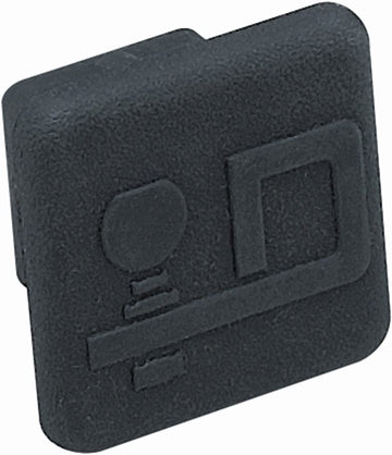 Draw-Tite 2211 Rubber Receiver Tube Cover with Logo for 1-1/4-Inch Receivers