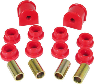 Prothane 1-1112 Red 13 mm Rear Sway Bar Bushing Kit for TJ