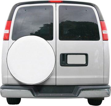 Classic Accessories 75160 OverDrive Custom Fit Spare Tire Cover, White, 30" - 30.75" 30-Inch - 30.75-Inch Wheel Diameter