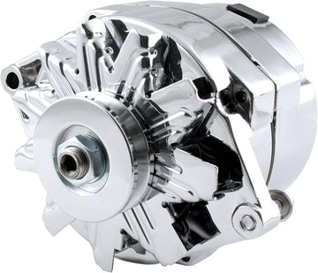 Allstar Performance ALL80505 GM Single Wire Chrome Alternator