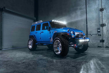 KC HiLiTES 97062 50" KC Xross Bar - Overhead - SlimLite LED - 6-Light System - 300W Spot Beam - 18-24 Jeep JL/JT