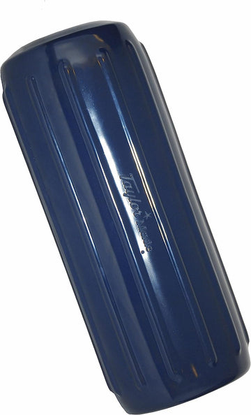 Taylor Made Products 571026 Big B Inflatable Vinyl Boat Fender with Center Rope Tube 8 inch x 20 inch, Navy Blue Navy Blue 8" x 20"