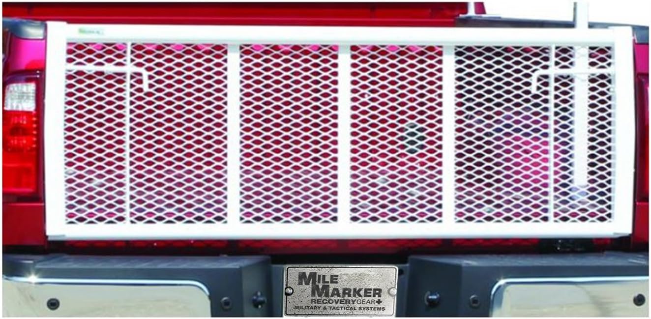 Go Industries Inc. 6618 Air Flow Tailgate, White Painted, for Select Ford Trucks