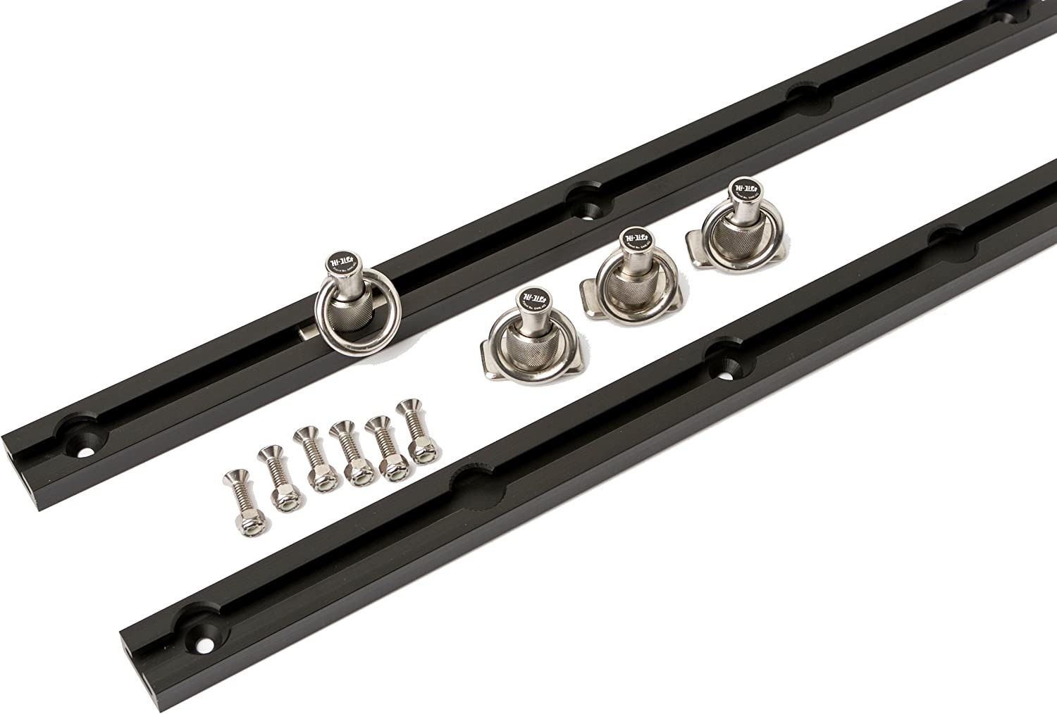 Hi-Lift Jack BXR68B 68-Inch Black Anodized Slide-N-Lock Tie-Down System