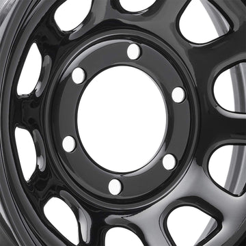 Pro Comp Steel Wheels Series 51 Wheel with Gloss Black Finish (16x8/6x5.5)