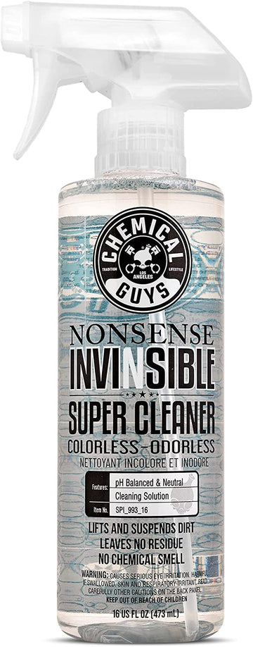 Chemical Guys SPI_993_16 Nonsense All Surface Cleaner (Works on Vinyl, Rubber, Plastic, Carpet & More) Safe for Home, Garage, Cars, Trucks, SUVs, Jeeps, Motorcycles, RVs & More, 16 oz, Unscented