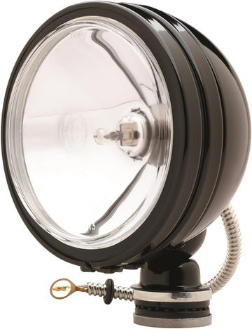 KC HiLiTES 1238 Daylighter Black 100w Single Spot Beam Light with Cover