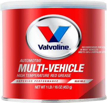 Valvoline General Multi-Purpose Grease, Red , 454g - VV614 1 lb