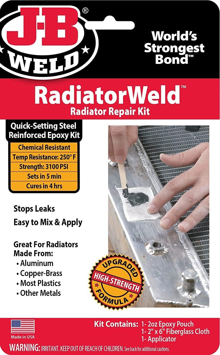 J-B Weld 2120 Radiator and Plastic Repair Kit