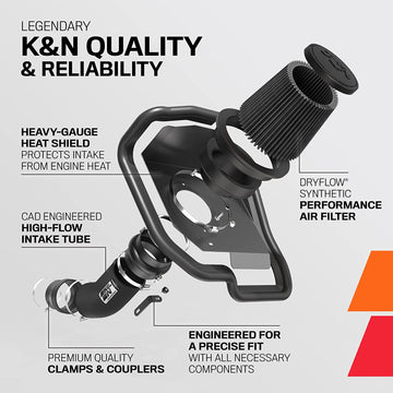 K&N 71-3070 Blackhawk Induction Air Intake System