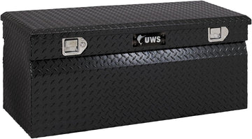 UWS TBC-42-BLK Black 42" Standard Chest with Beveled Insulated Lid Original Packaging