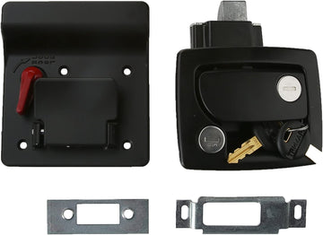 RV Designer Collection T500 Travel Trailer Lock - Black