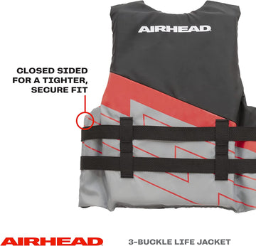 Airhead Bolt Life Vest | Closed Sided PFD | Child, Youth and Adult
