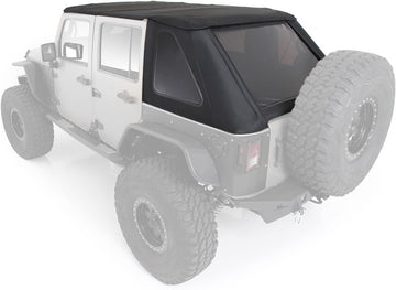 Smittybilt Bowless Combo Top With Tinted Windows 9083235