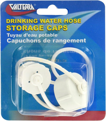 Valterra A0171VP White Carded Drinking Water Hose Storage Cap
