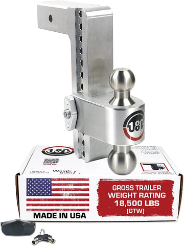 180 Hitch LTB10-2.5 Aluminum Adjustable 10