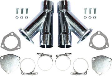 Patriot H1130 2-1/2-Inch Exhaust Cut-Out Hookup Kit-Pair