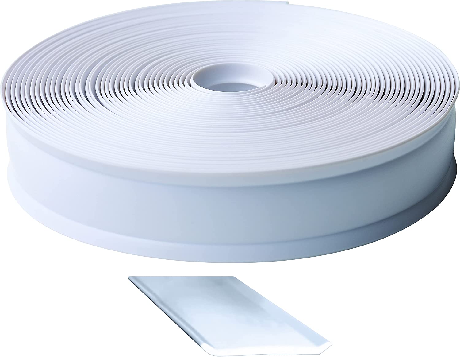 RV Designer E530, Narrow Vinyl Insert Trim, 3/4 inch Wide, 50 Foot Roll, White Narrow 50 foot Roll White