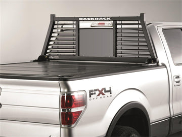 Backrack | 149LV | The Half Louvered Rack (Frame Only) | Black | Truck Specific Hardware Kit Required