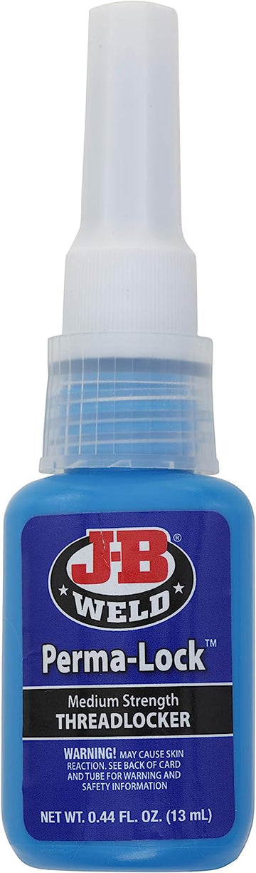 J-B Weld 24213 Perma-Lock Blue Threadlocker - 13 ml 13 Milliliter Blue