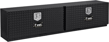 UWS TBTS-90-BLK Black 90" Topsider 2-Door Box