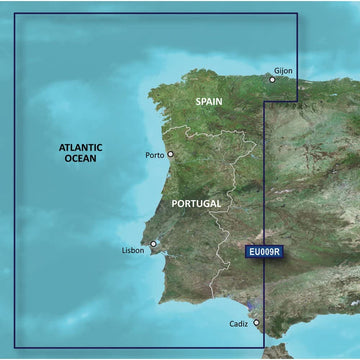 Garmin Bluechart G2 HXEU009R - Portugal & Northwest Spain - Micro SD & SD